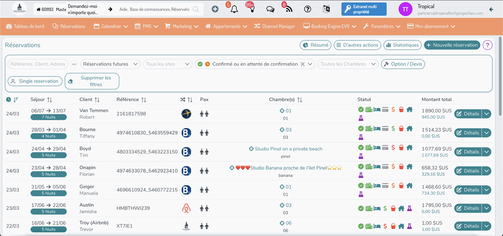 Synchronisation en temps réel